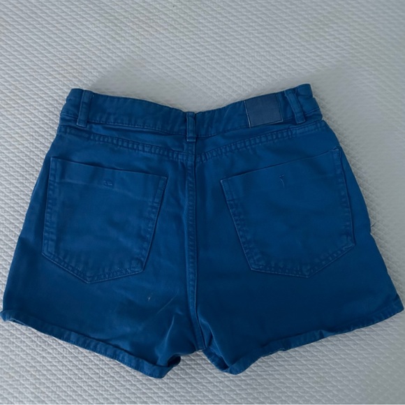 Zara electric blue denim skort - Picture 2 of 2